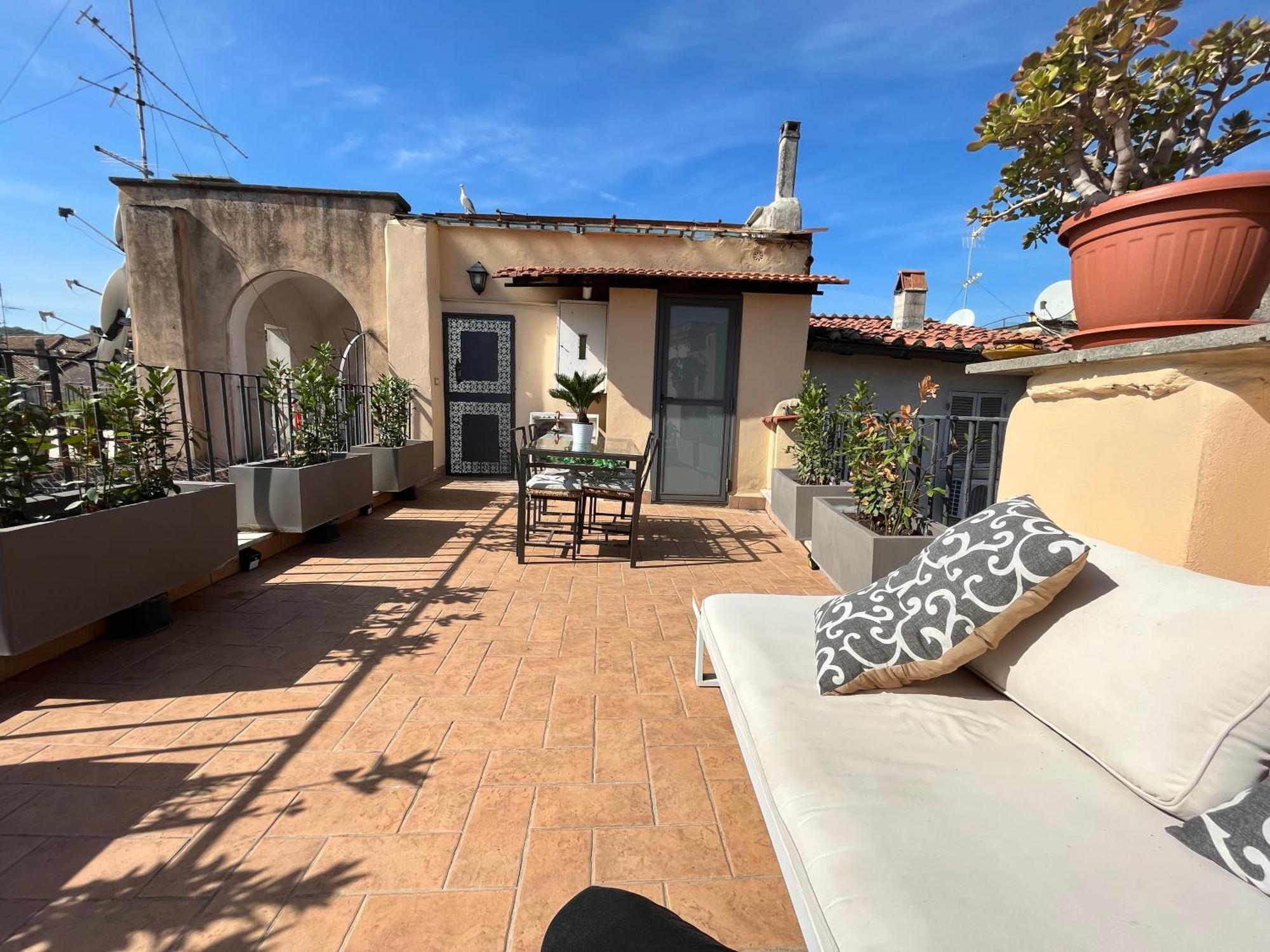Navona,Campo De Fiori Roof Top House Rome Exterior photo